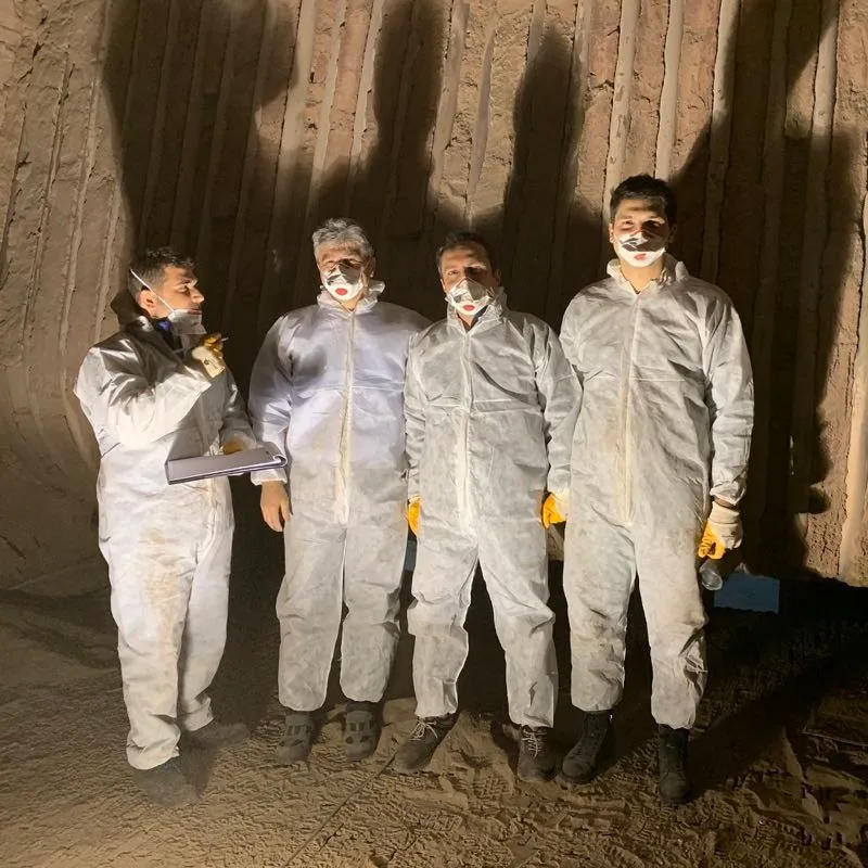 Equipo de TABi Energía realizando una inspección de campo